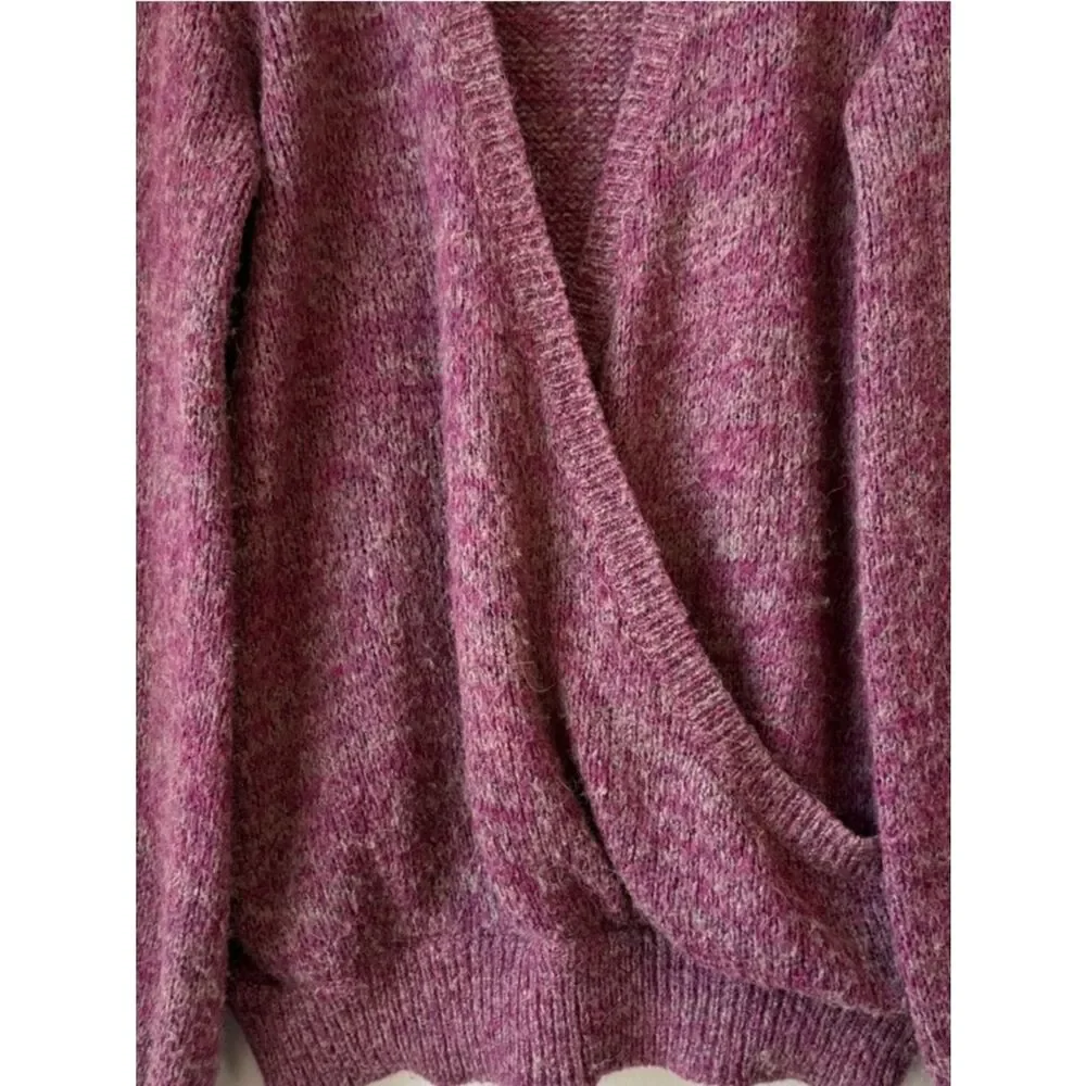 Free People Wool Blend Karina Ballerina Wrap Sweater